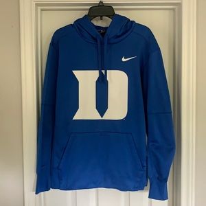 Nike Duke Blue Devils sweatshirt hoody, medium